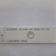 LED 50D6A-01(A), LED 50D6B-01(A) Светодиодная лента для подсветки (12шт)